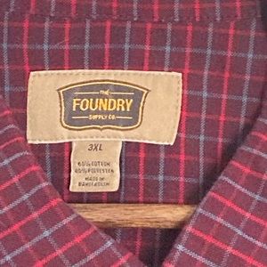 The Foundry Supply Company button down shirt